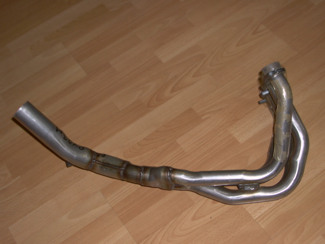 YAMAHA FZR600R 4JH (94-96) PREDATOR 4-1 DOWNPIPES & COLLECTOR IN S/STEEL