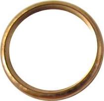 EXHAUST GASKET COPPER OD 33mm, ID 25.60mm, THICKNESS 4.00mm