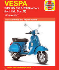 Vespa Scooters 61-78 Haynes Manual