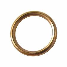 EXHAUST GASKET COPPER OD 40mm, ID 32mm, THICKNESS 5mm