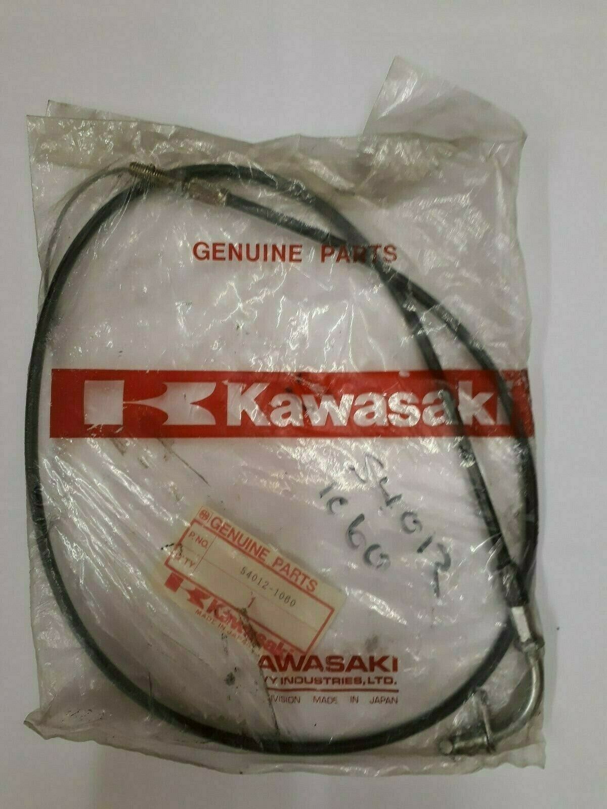 KAWASAKI KZ250 , Z250, 54012 1060 THROTTLE CABLE