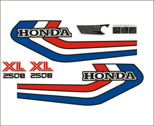 HONDA XL250S GRAPIX KIT FOR WHITE MACHINE
