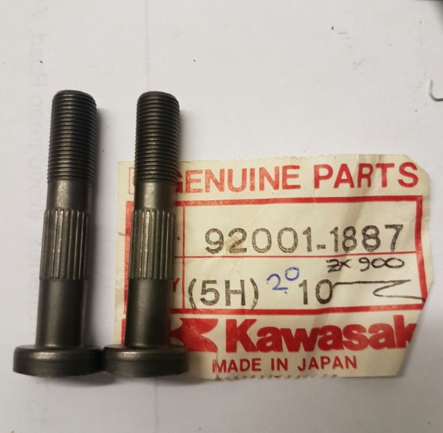 Kawasaki genuine big end bolt 92001-1887 gpz900r zxr750h1