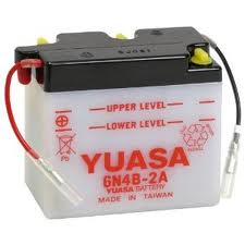 MOTORCYCLE BATTERY 6N4B-2A BUDGET 6V 
