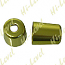 KAWASAKI ZX7R BAR END COVER GOLD