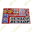 ASSORTED STICKERS DUNLOP, NGK, CHAMPION, RENTHAL, BEL-RAY (1 SET)