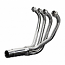 SUZUKI GSX600F, GSX750F, (97-06) STAINLESS 4-1 EXHAUST DOWNPIPES