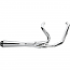 H/D FXR EXHAUST ROAD RAGE SHORT CHROME