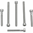 HARLEY DAVIDSON H/D BOLTS (FOR 3" DISCS) STAINLESS STEEL 3- PACK