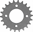 118-24 REAR SPROCKET TOMOS 50 MOPED AM3 1984-1990 (SPOKED WHEELS)