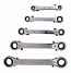 RATCHET SPANNER 5PC. Set 8 - 21mm