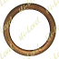 EXHAUST GASKET FLAT COPPER OD 33mm, ID 24mm, THICKNESS 4mm