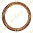 EXHAUST GASKET FLAT COPPER OD 45mm, ID 35.5mm, THICKNESS 4mm