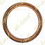 EXHAUST GASKET FLAT COPPER OD 47mm, ID 37mm, THICKNESS 4mm
