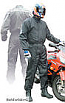 1 PIECE AQUA SHELL STORM PROOF MOTORCYCLE RAINSUIT - MEDIUM