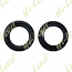 FORK DUST SEAL 33mm x 45mm PUSH IN TYPE 4mm/10.50mm (PAIR)