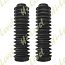 FORK GAITORS MEDIUM BLACK 240mm LONG TOP 35mm BOTTOM 52mm (PAIR)