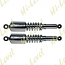SHOCKS 335MM PIN+PIN CHROME WITH LONGER CHROME COVER AS OE (PAIR)