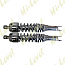  SHOCKS 365MM PIN+FORK CHROME (PAIR)