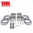 Brake Piston and Seal Overhaul Complete Kit Stainless Steel Front (Twin set ) 
