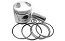 YAMAHA XS650 533 MODEL (STD 75mm TO 1.00 76mm OVERSIZE) PISTON KIT'S JAPAN (SOLD IN PAIRS)