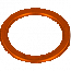 EXHAUST GASKET COPPER 28MM