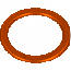 EXHAUST GASKET COPPER OD 24mm, ID 18mm, THICKNESS 1.60mm