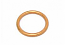 EXHAUST PORT GASKET ROUND COPPER 43MM O/D