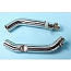 HONDA CBF1000 2005-on HEAVY DUTY EXHAUST TO SILENCER LINK PIPE 50.8mm (2")