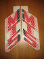 Honda MT5 Fuel tank sticker for (RED bike)