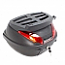 MOTORCYCLE/SCOOTER LUGGAGE BOX 42L WITH TOP RACK