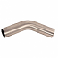 SPARK UNIVERSAL BENDED PIPE 45° DEGREE Ø 45MM STAINLESS STEEL