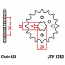 1263-16 FRONT SPROCKET CARBON STEEL