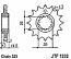 1332-15 FRONT SPROCKET CARBON STEEL