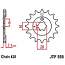 555-14 FRONT SPROCKET CARBON STEEL