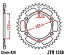 1258-54 REAR SPROCKET CARBON STEEL