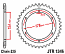 1346-43 REAR SPROCKET CARBON STEEL