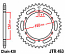 463-48 REAR SPROCKET CARBON STEEL