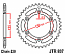 897-52 REAR SPROCKET CARBON STEEL