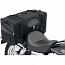 SADDLEMEN DELUXE TAIL BAG TEXTILE BLACK - TS3200S