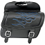 SADDLEMEN HIGHWAYMAN BLUE FLAME TATTOO SADDLEBAGS MEDIUM