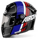 Airoh GP 500 Full Face Helmet - Scrape Black Gloss (SIZES XS to XL)