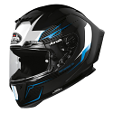 Airoh GP550S Full Face Helmet - Venom Black Gloss (SIZES XS to XL)