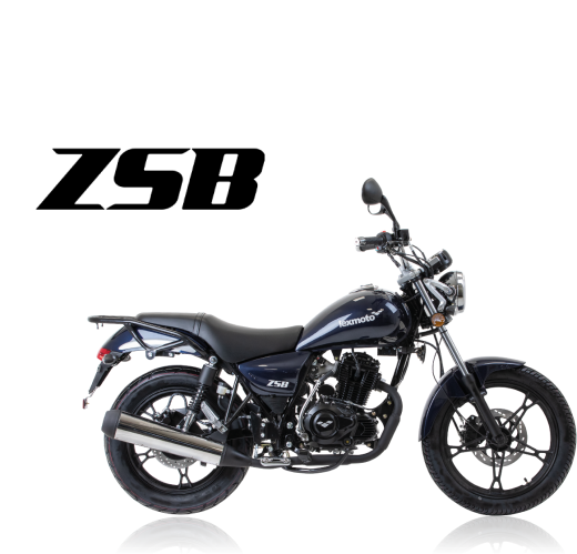 Lexmoto ZSB 125 Euro 5 in BLUE, GRAY (Finance Available)