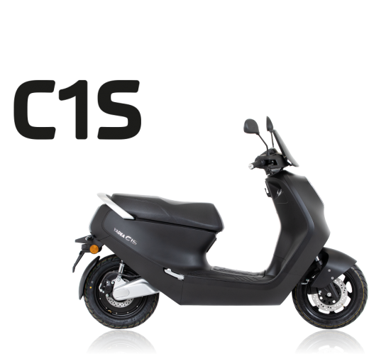 Lexmoto Yadea C1S Euro 5 2200W Electric Scooter in Black or Gray (FINANCE AVAILABLE)