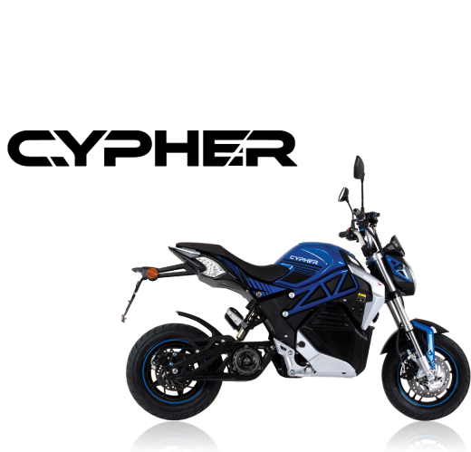 Lexmoto Cypher 2000W Electric Scooter in Red/Black or Blue/Black (FINANCE AVAILABLE)