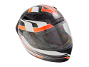 GSB G-335 ADULT FULL FACE ROAD HELMET GRAPHIC ORANGE GLOSS (SIZES S to XL)