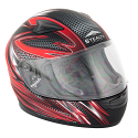 Stealth HD127 Razor Kids Full Face Helmet - Red  (XXXS - XS)