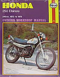 HONDA CR250M 1973-1975 WORKSHOP MANUAL