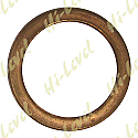 EXHAUST GASKET FLAT COPPER OD 37mm, ID 28mm, THICKNESS 4mm